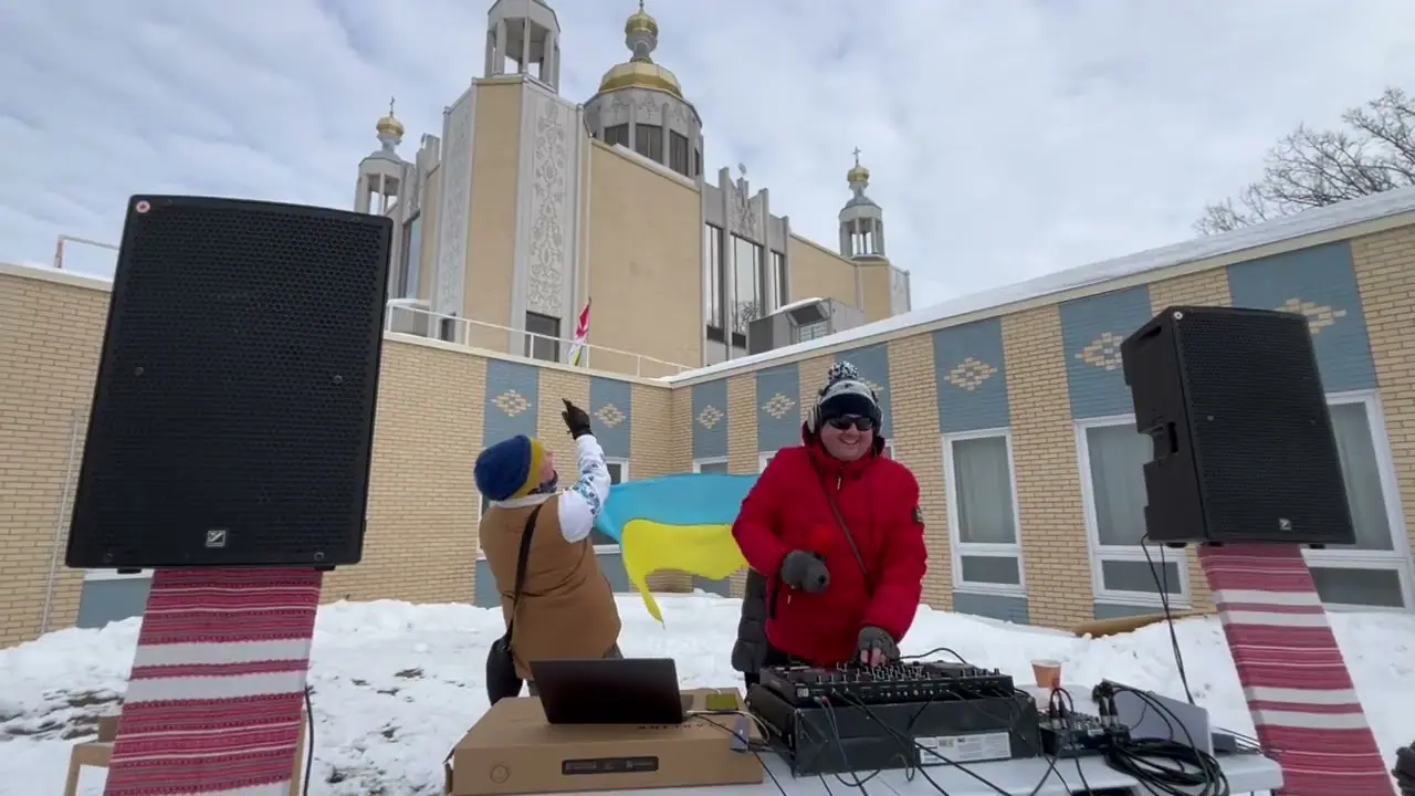 Lawn of the Ukrainian Orthodox Cathedral