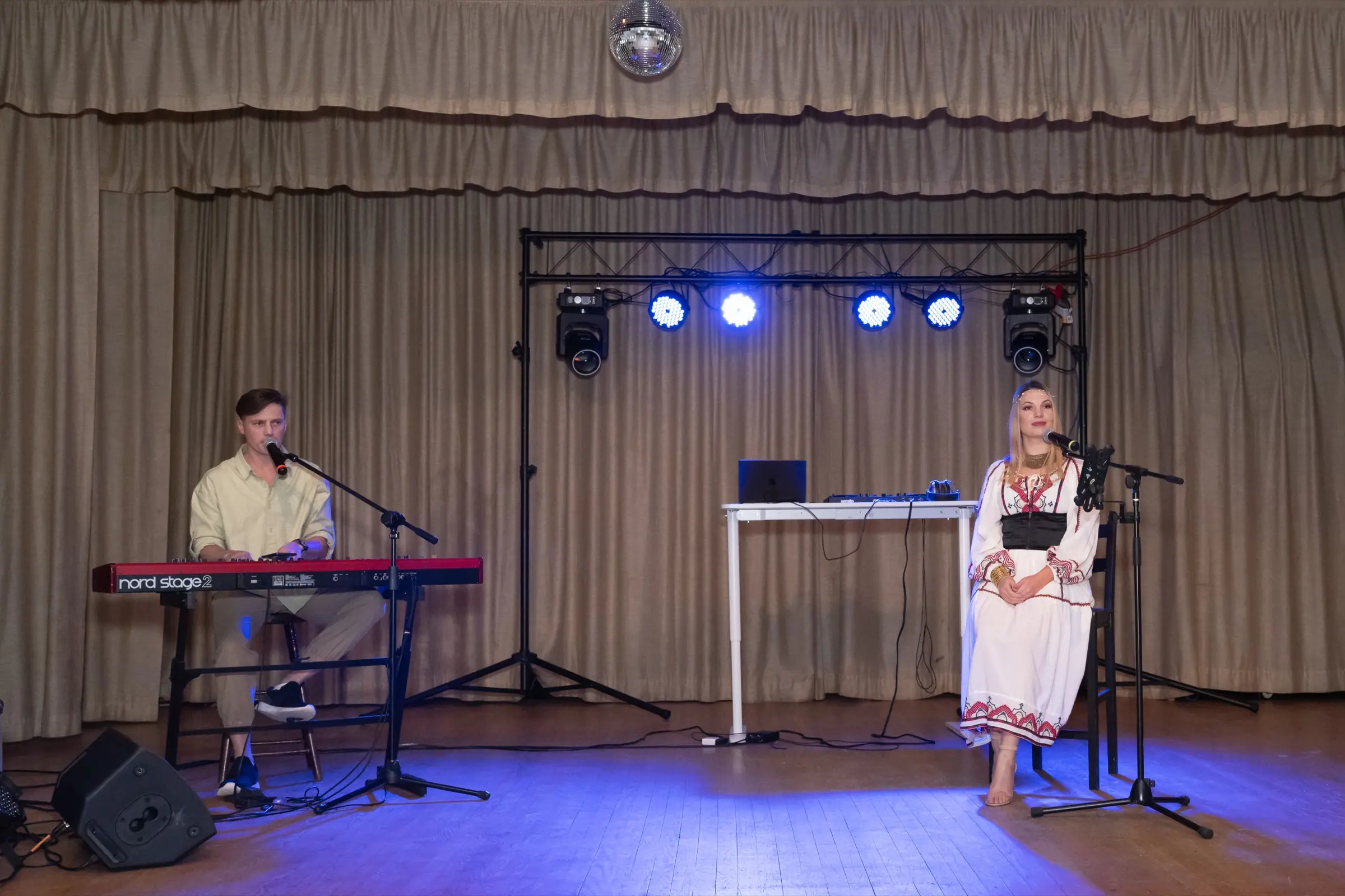 A live set from the stage